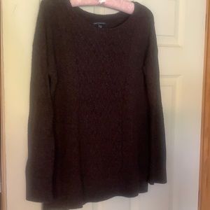 American Eagle long sleeve purple sweater